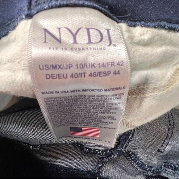 NYDJ Jeggings Dark Wash Size 10 - Picture 7 of 7